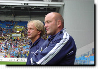 Het technisch duo Mike Snoei en Theo Bos